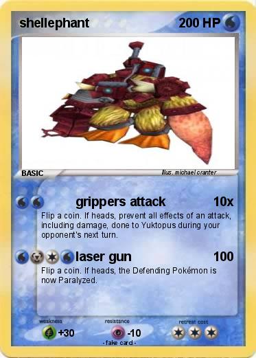 Pokemon shellephant