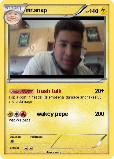 Pokemon mr.snap