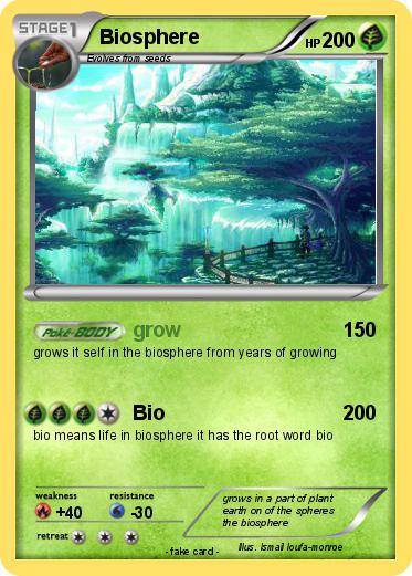 Pokemon Biosphere