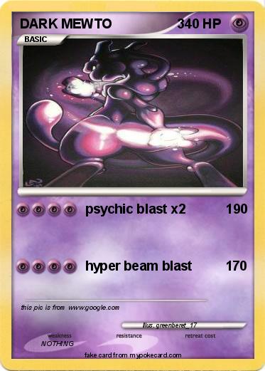 Pokemon DARK MEWTO                  3