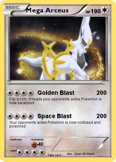 Pokemon Mega Arceus