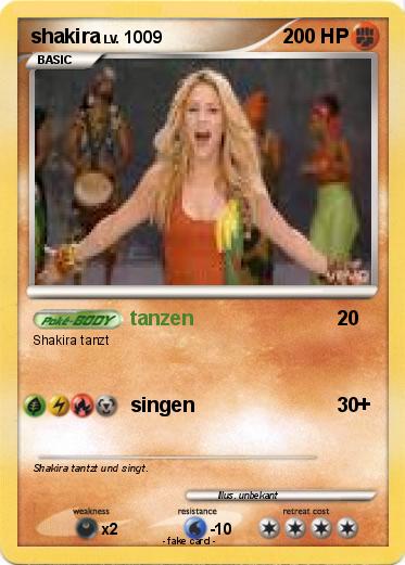 Pokemon shakira