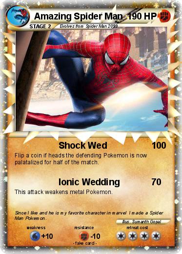 Pokemon Amazing Spider Man