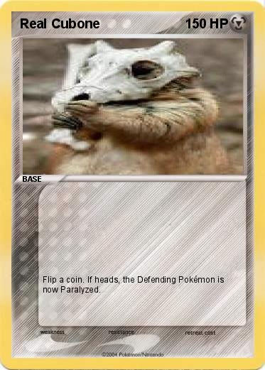 Pokemon Real Cubone