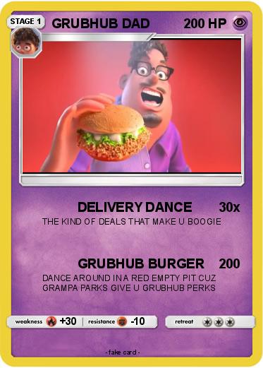 Pokemon GRUBHUB DAD