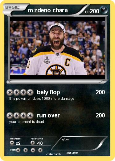 Pokemon m zdeno chara