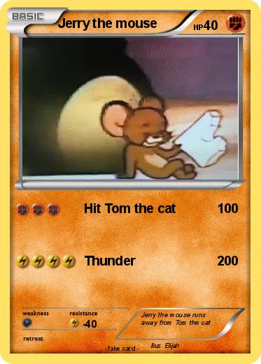 Pokemon Jerry the mouse