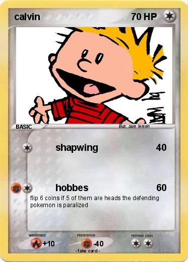 Pokemon calvin