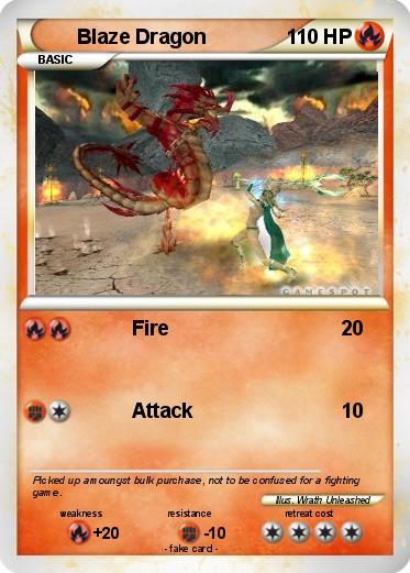 Pokemon Blaze Dragon