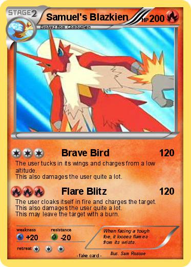 Pokemon Samuel's Blazkien