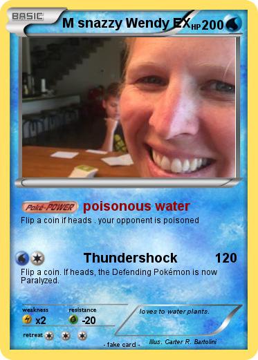 Pokemon M snazzy Wendy EX