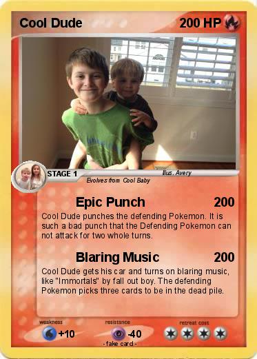 Pokemon Cool Dude