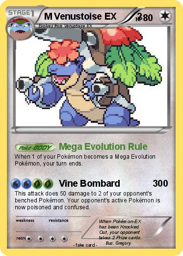 Pokemon M Venustoise EX        2