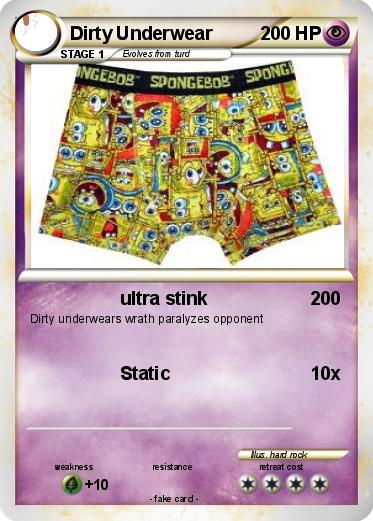 Pokemon Dirty Underwear