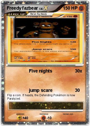 Pokemon Freedy fazbear