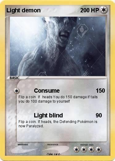 Pokemon Light demon