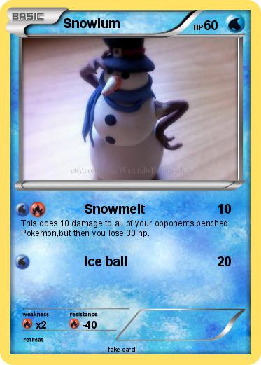 Pokemon Snowlum
