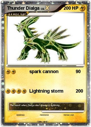 Pokemon Thunder Dialga