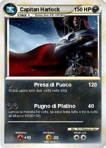 Pokemon Capitan Harlock