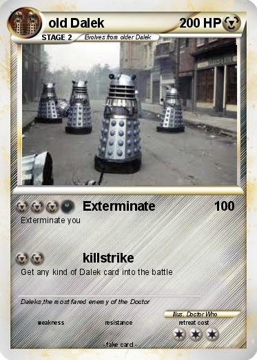 Pokemon old Dalek