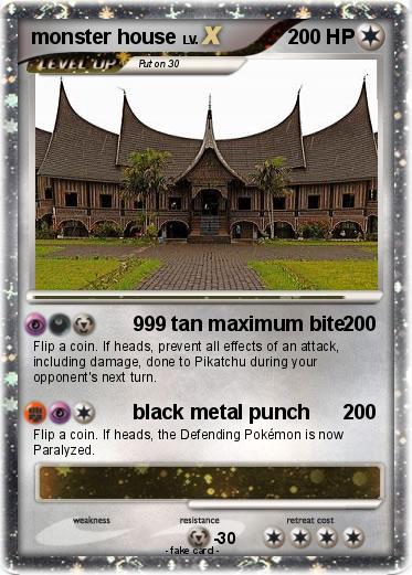 Pokemon monster house