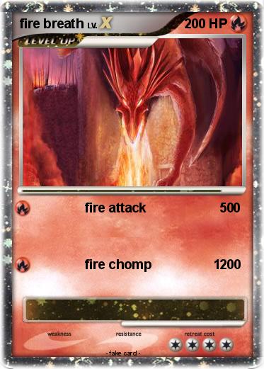 Pokemon fire breath
