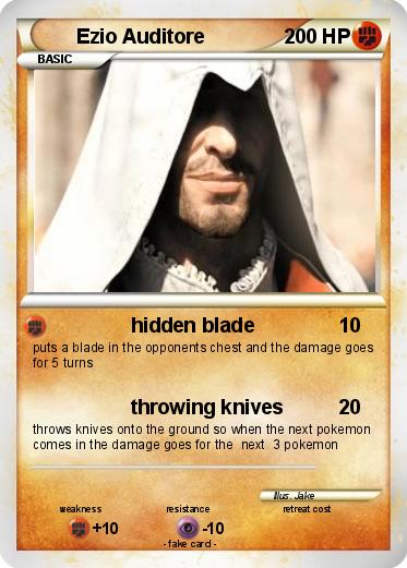Pokemon Ezio Auditore