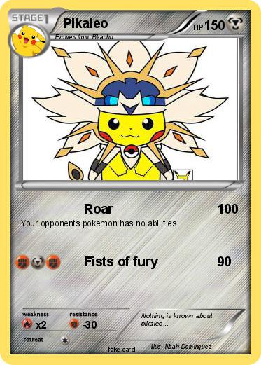 Pokemon Pikaleo