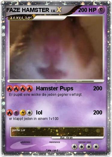 Pokemon FAZE HAMSTER