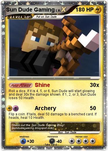 Pokemon Sun Dude Gaming