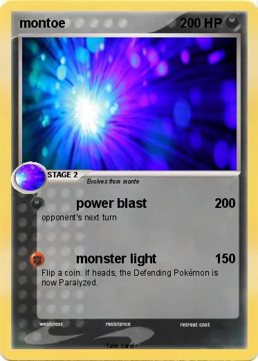 Pokemon montoe