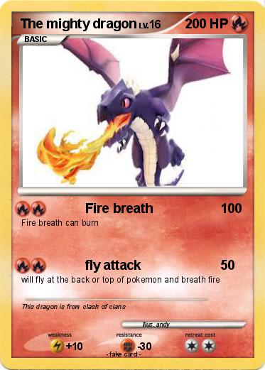 Pokemon The mighty dragon