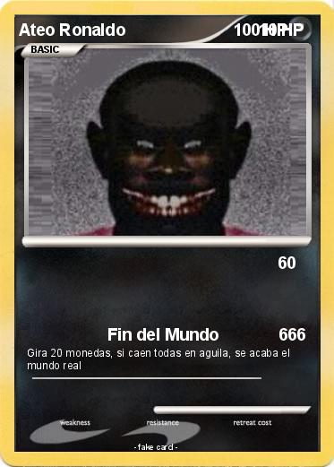 Pokemon Ateo Ronaldo                             10 HP