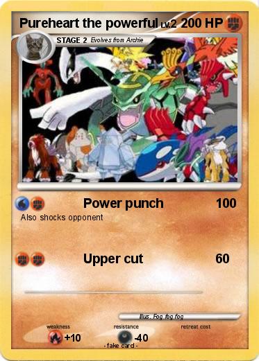 Pokemon Pureheart the powerful