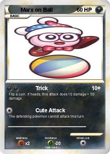 Pokemon Marx on Ball