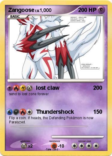 Pokemon Zangoose