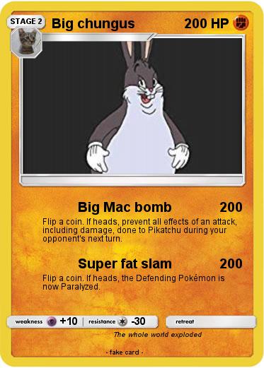 Pokemon Big chungus
