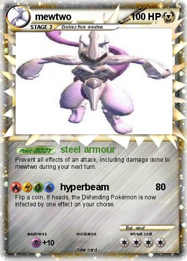 Pokemon mewtwo