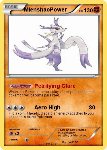 Pokemon MienshaoPower