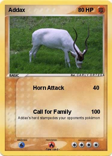 Pokemon Addax