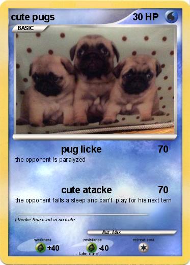 Pokemon cute pugs
