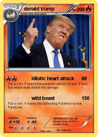 Pokemon donald trump