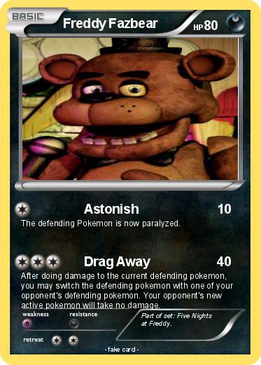 Pokemon Freddy Fazbear