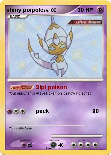 Pokemon shiny poipole