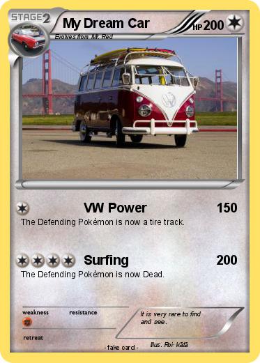 Pokemon My Dream Car