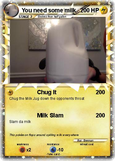 You Need Some Milk Card