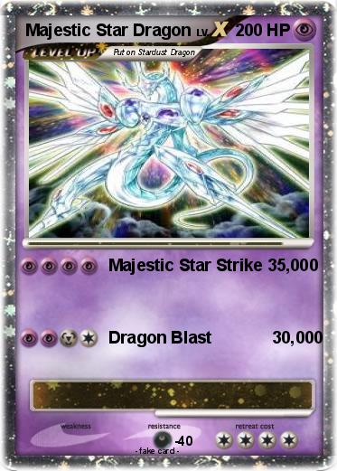Pokemon Majestic Star Dragon