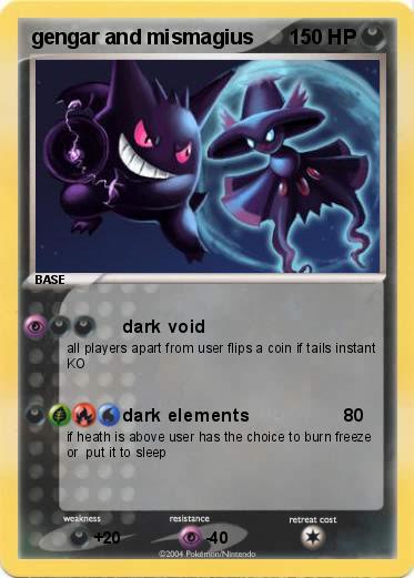 Pokemon gengar and mismagius