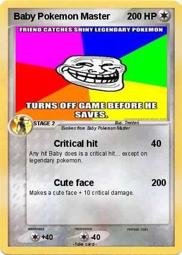 Pokemon Baby Pokemon Master