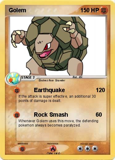 Pokemon Golem